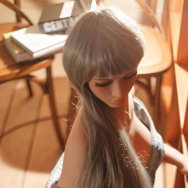 Climax Doll Evangeline - Sex Doll Head - Tan - Lucidtoys