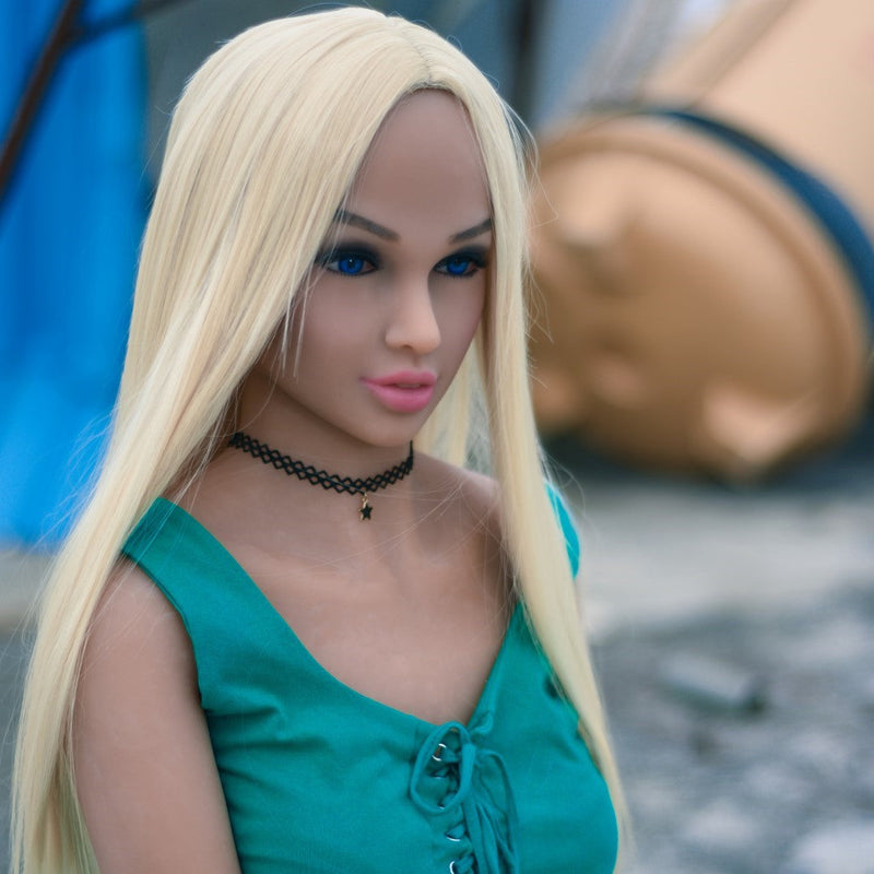 Neodoll Girlfriend Abigail - Sexpuppenkopf - M16-kompatibel - Hellbraun video