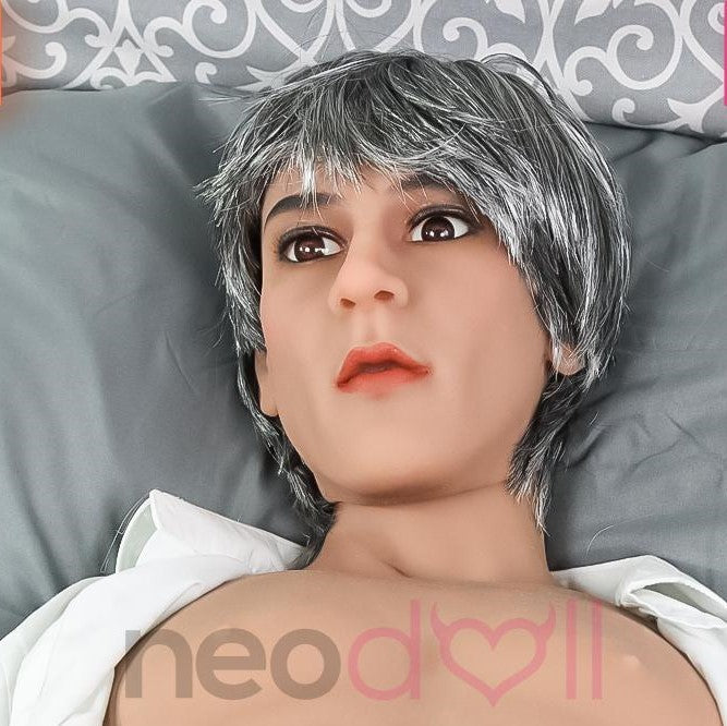 Neodoll Allure – Mick – Männlicher Sexpuppenkopf – M16-kompatibel – Braun video
