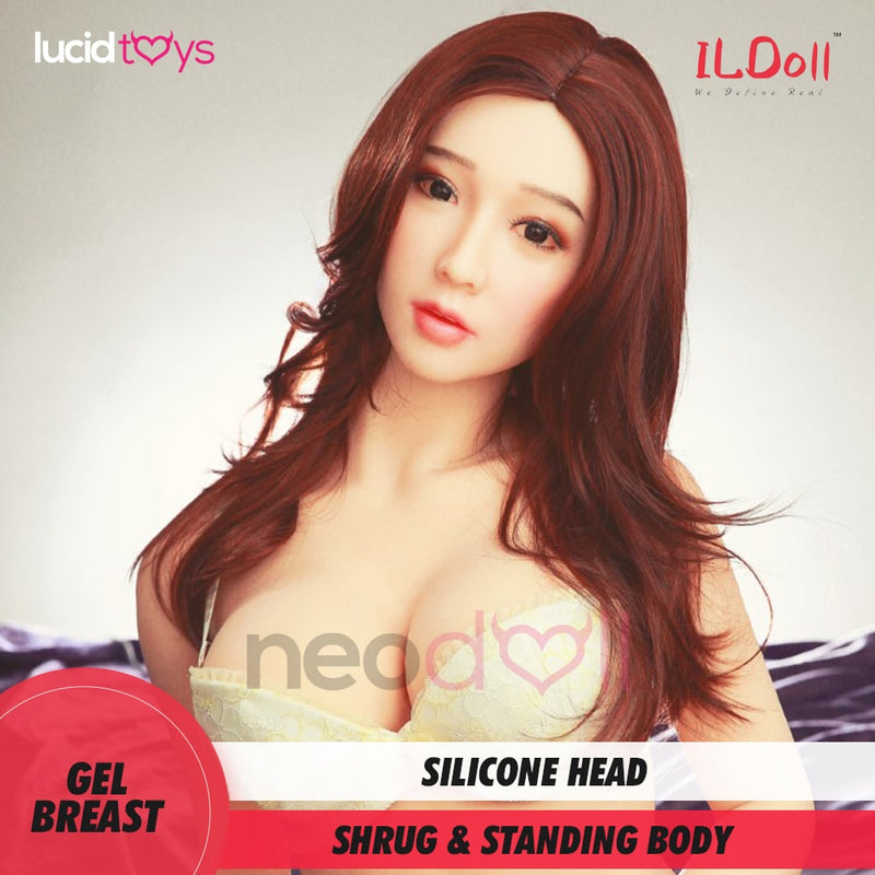 IL Doll - Priscilla - Silikon-TPE-Hybrid-Sexpuppe - Gel Brust - 160cm - Natürlich video