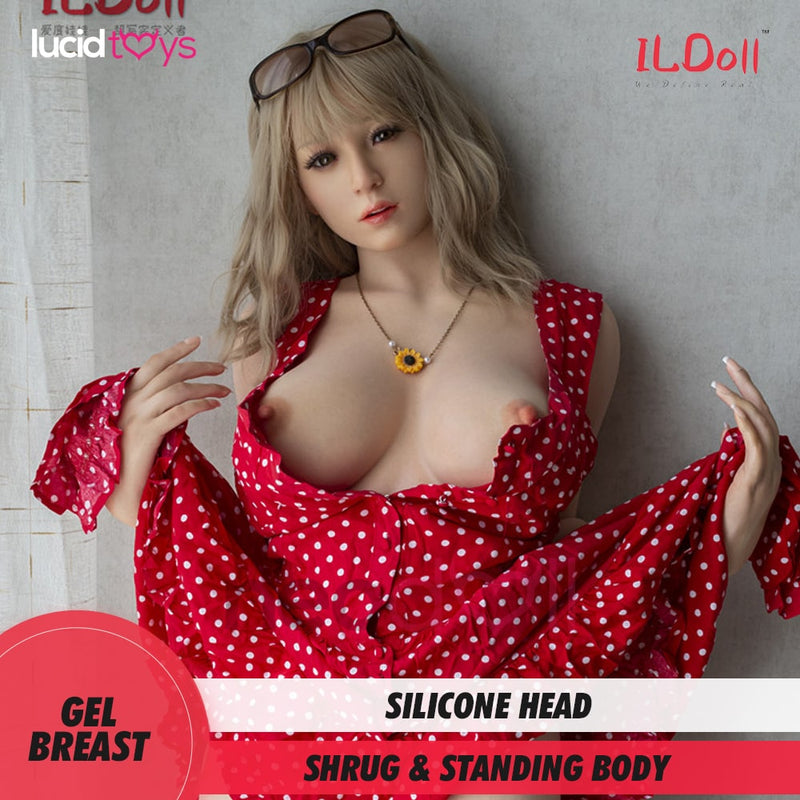 IL Doll - Lorelai - Silikon-TPE-Hybrid-Sexpuppe - Gel Brust - 151cm - Natürlich video