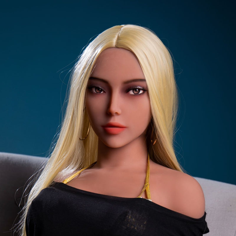 Youqdoll - Angelina - Kopf der Sexpuppe - Gebräunt video