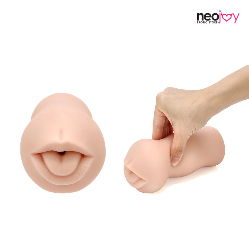 Neojoy - Handheld Masturbator Blowjob - 0.46kg - Skin video