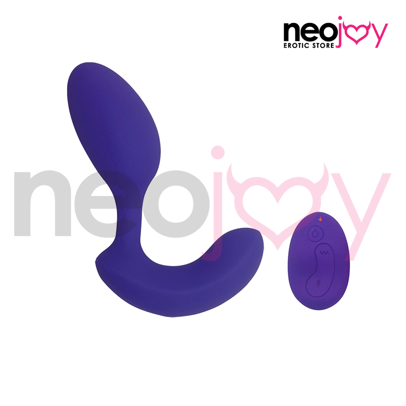 Neojoy Vibrierender Doppelteaser mit Fernbedienung - Lila video