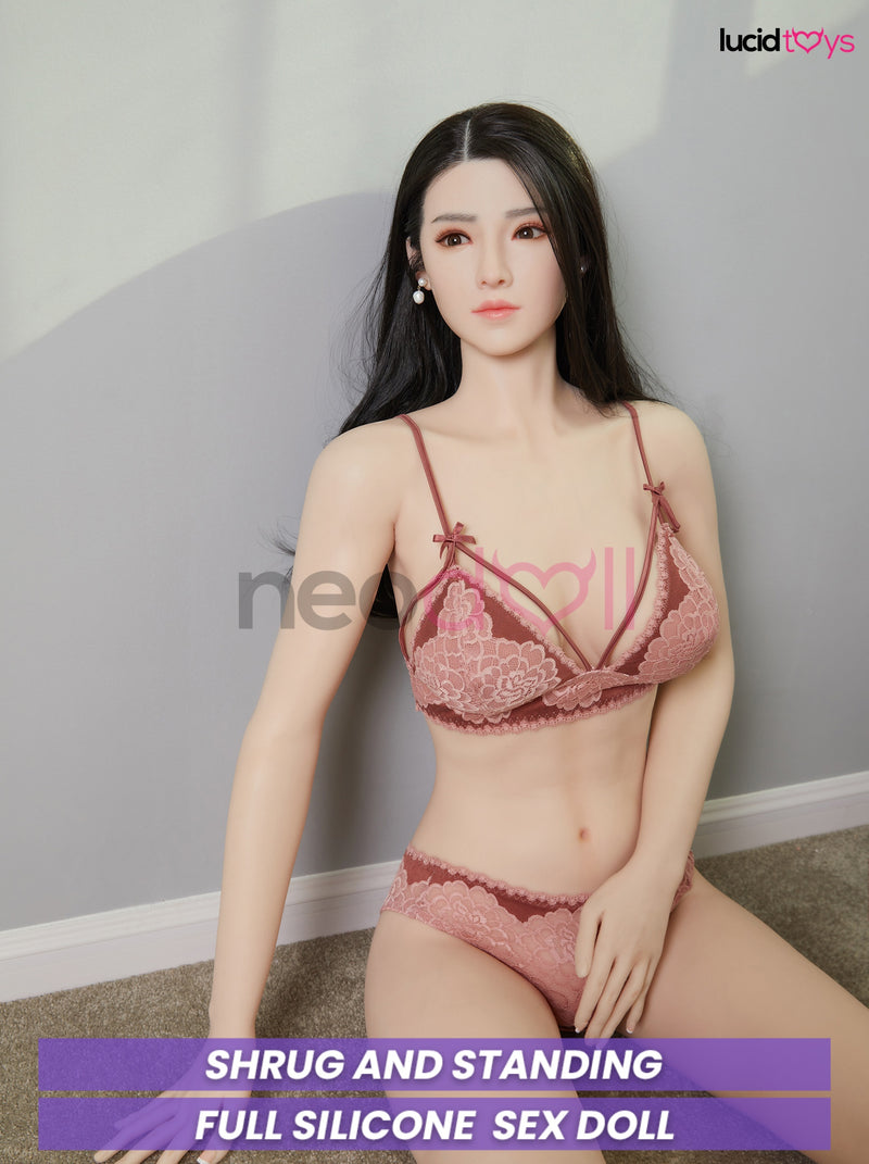 CST Doll - Adeline - Volle Silikon-Sexpuppe - 165cm - Natürlich video