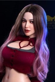 Neodoll Racy - Celine - Silikon-Sexpuppenkopf - Natürlich video