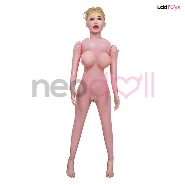 Dioshi DSSEX-1 - Inflatable Doll With Water Injectable Breasts - 155cm - Skin Color