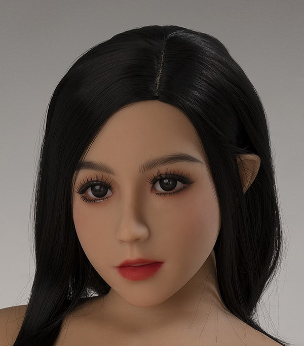 Zelex Head - Sex Doll Head - M16 Compatible - Tan