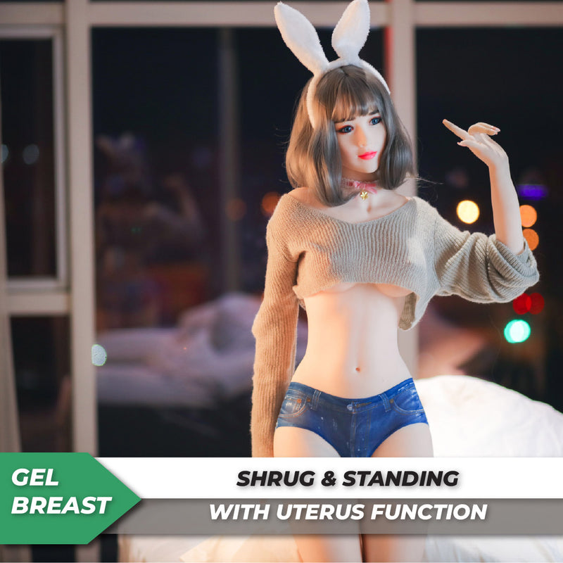 Neodoll Sugar Babe - Aitana - Realistische Sexpuppe - Gel-Brust - Uterus - 170cm - Weiß video