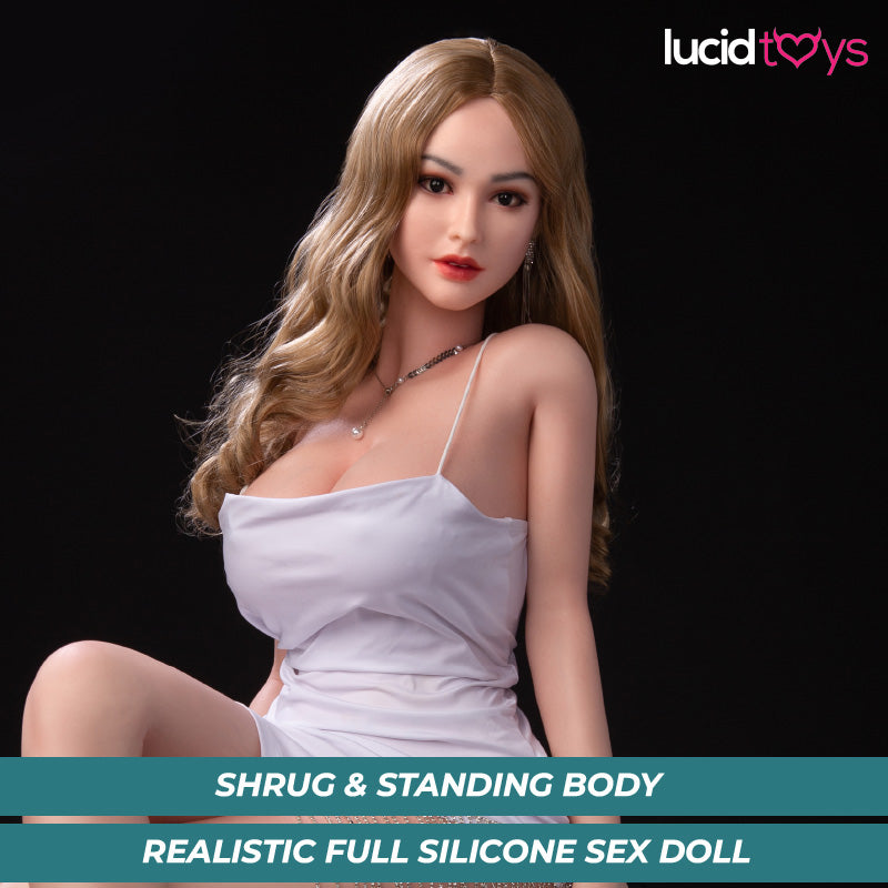 Youqdoll - Hana - Realistische Vollsilikon-Sexpuppe - 163cm - Natürlich video