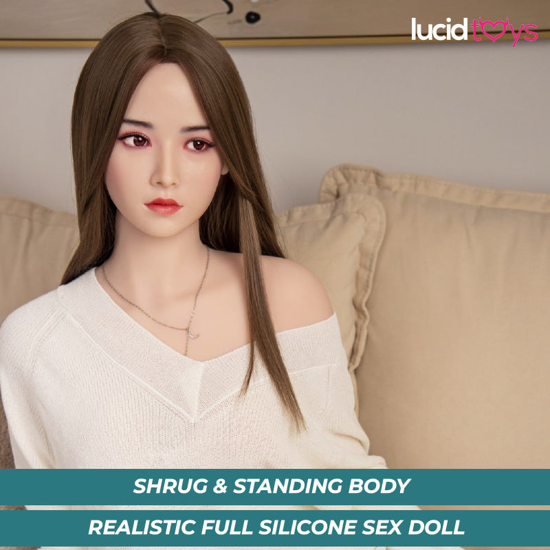 Youqdoll - Kinley - Realistische Vollsilikon-Sexpuppe -160cm- Natürlich video