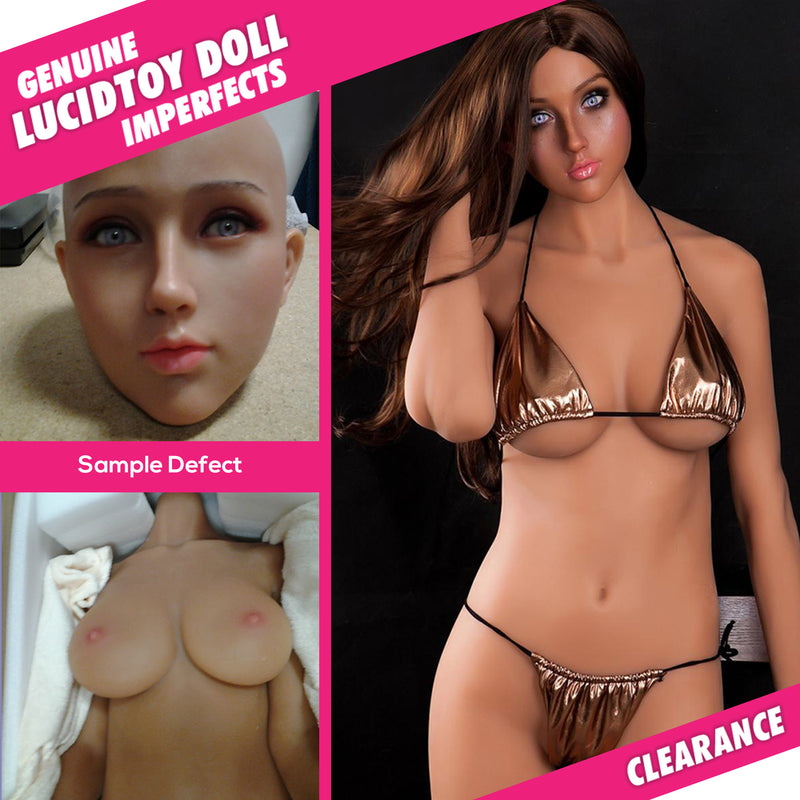 RF290 - Ausverkaufsartikel - XYDoll Misa - Silikon-TPE-Hybrid-Sexpuppe - Gelbrust - 170 cm - Hellbraun video
