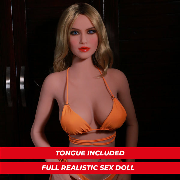 Fire Doll - Courtney - Realistische Sexpuppe - 156cm - Leicht gebräunt
