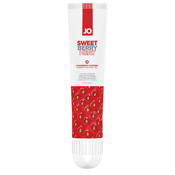 System JO - Aromatisiertes Erregungsgel Sweet Berry Heat 10 ml