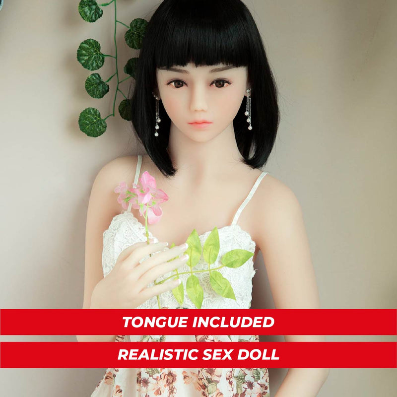 Fire Doll- Kicki - Realistische Sex-Puppe - 157cm - Natürlich video