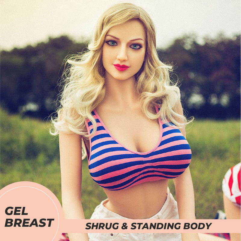 Climax Doll - Adaline - Realistische Sexpuppe - Gel Brust - 158cm - Weiß video
