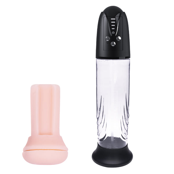 Neojoy elektrische Penispumpe für Männer mit Fleischhülle