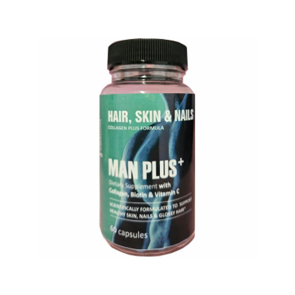 MAN PLUS: Hair, Skin & Nails
