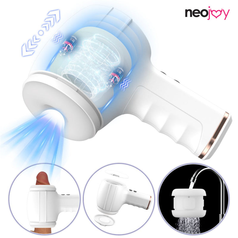Neojoy männlicher Masturbator Hammer Weiß video