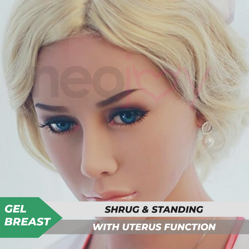 Neodoll Sugar Babe - Yaritza - Realistische Sexpuppe - Gel-Brust - Uterus - 158cm - Bräunen video