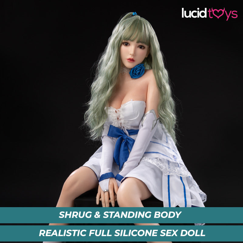 Youqdoll - Valeria - Realistische Vollsilikon Sexpuppe -165cm- Natürlich video