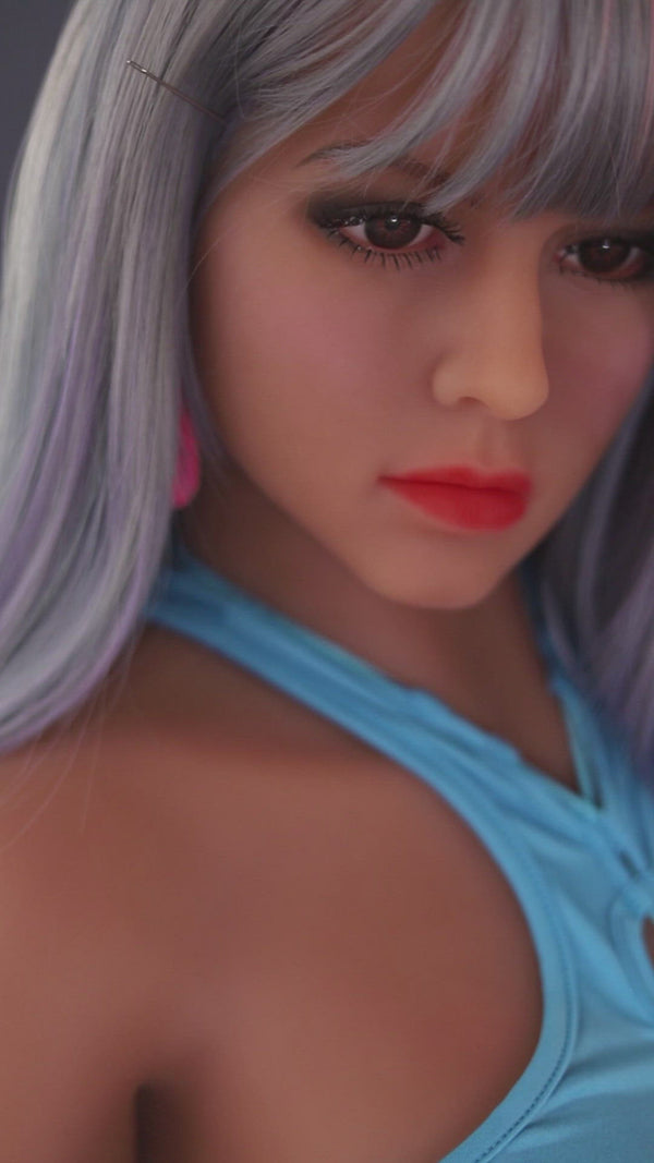 Neodoll Girlfriend Pippa - Realistische Sexpuppe - Gel Brust - 158cm - GebrÃ¤unt